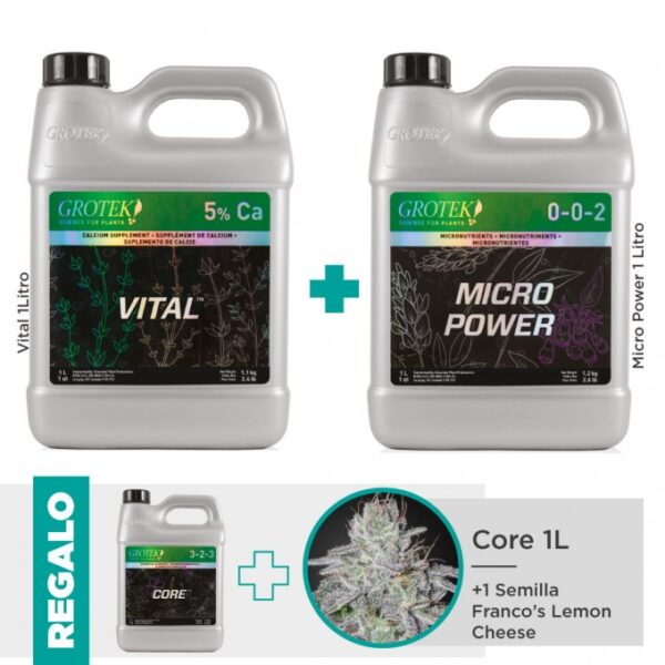 Pack Vital + Micro Power - Grotek